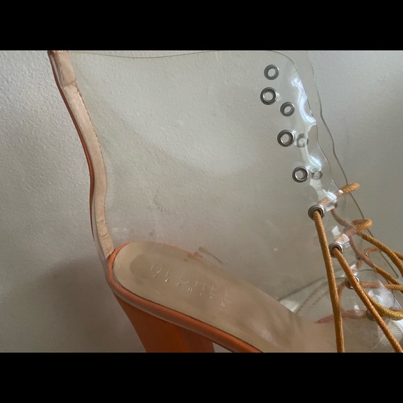 Olchee Fashion Boots See Thru  boots size 11 - Picture 14 of 14